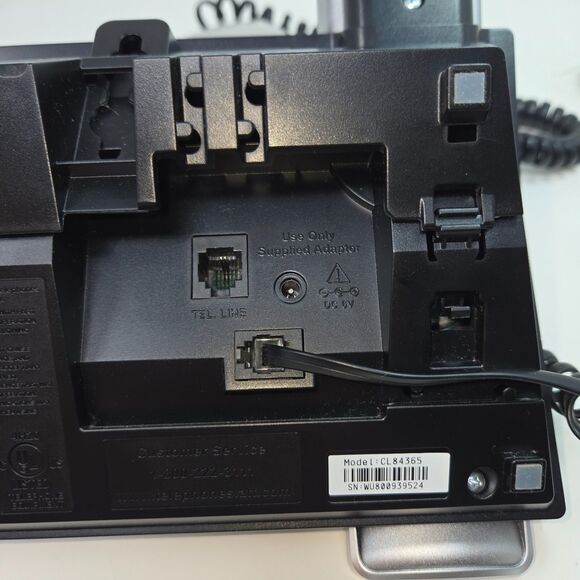 AT&T Corded /Cordless Phone Digital Answering System CL84365 1 Corded 2 Cordless - Picture 5 of 16